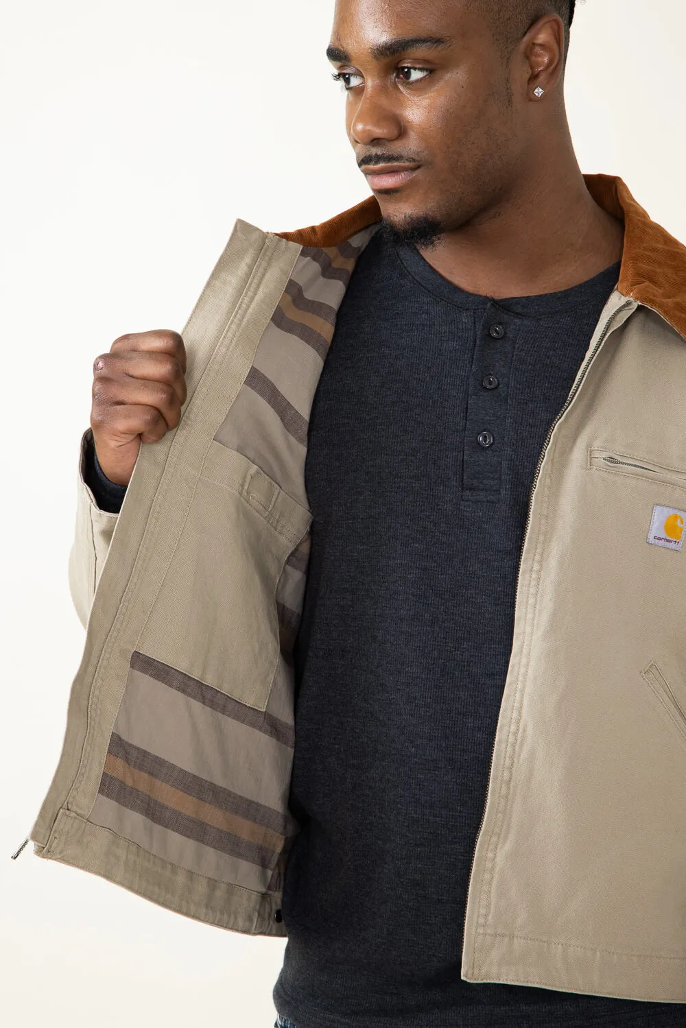 Carhartt Rugged Flex Duck Detroit Jacket for Men in Sand Dune | 106234-B73-SANDDUNE
