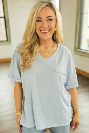 CELINE EVERYDAY V NECK TEE