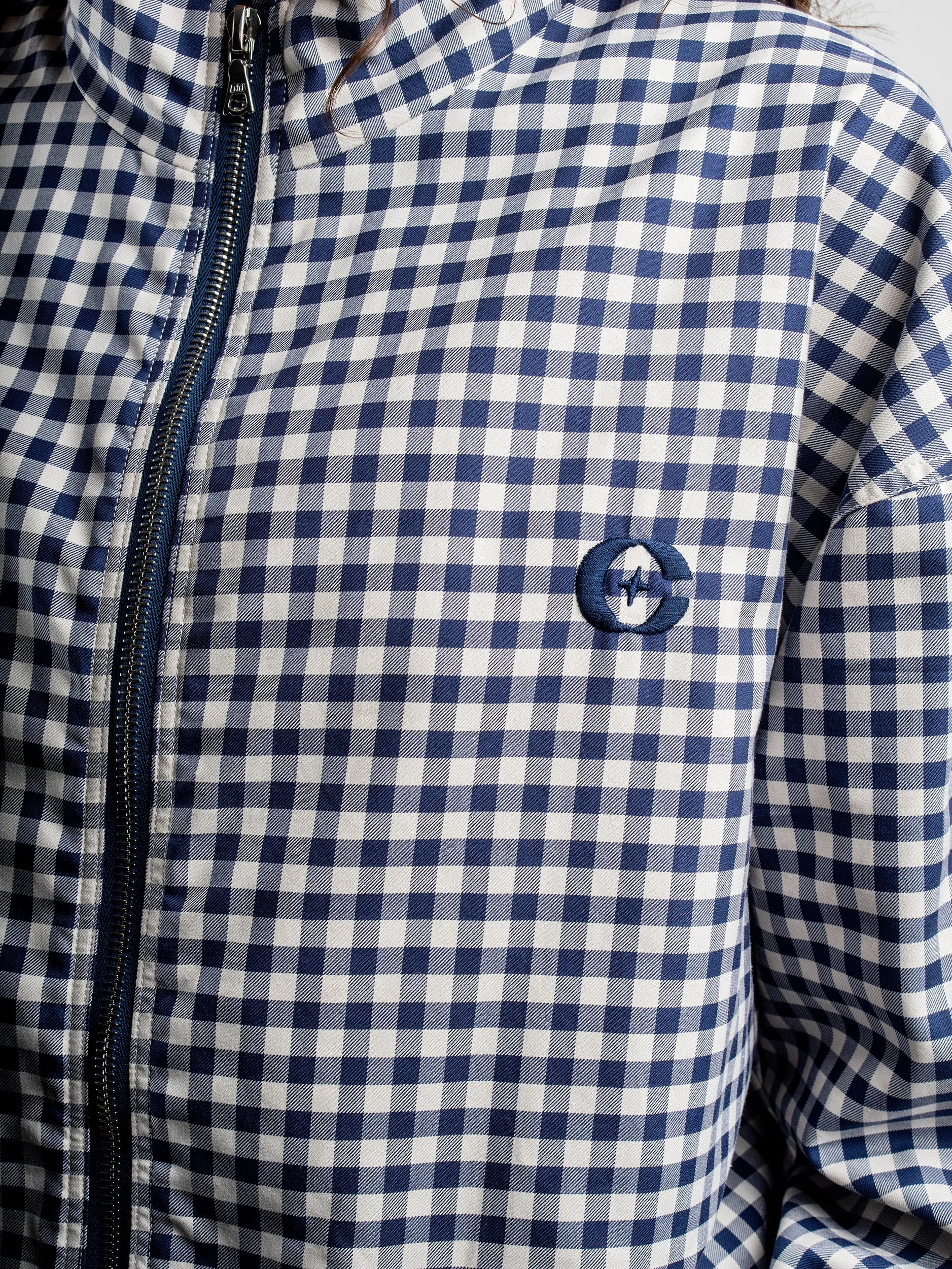 Checkered Flanello Track Jacket