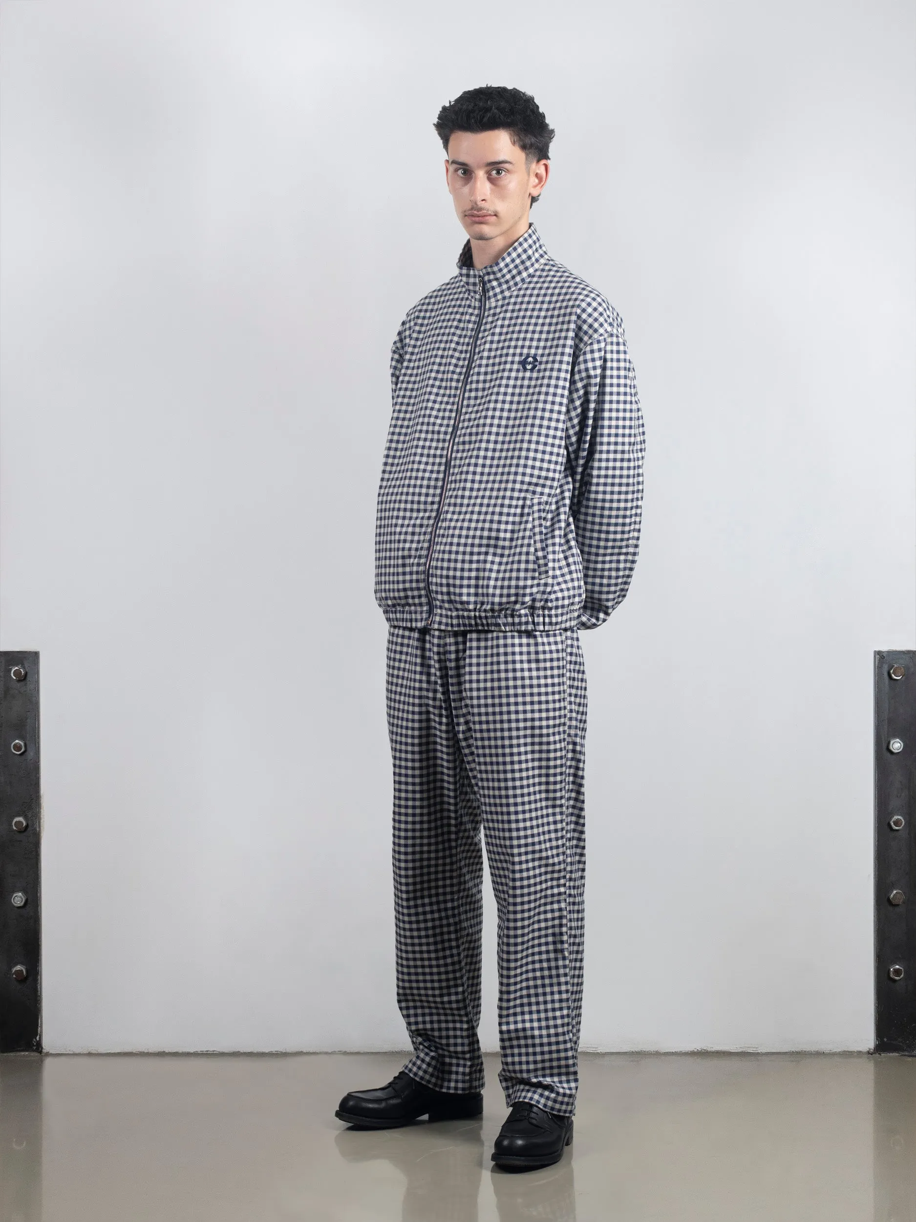 Checkered Flanello Track Jacket