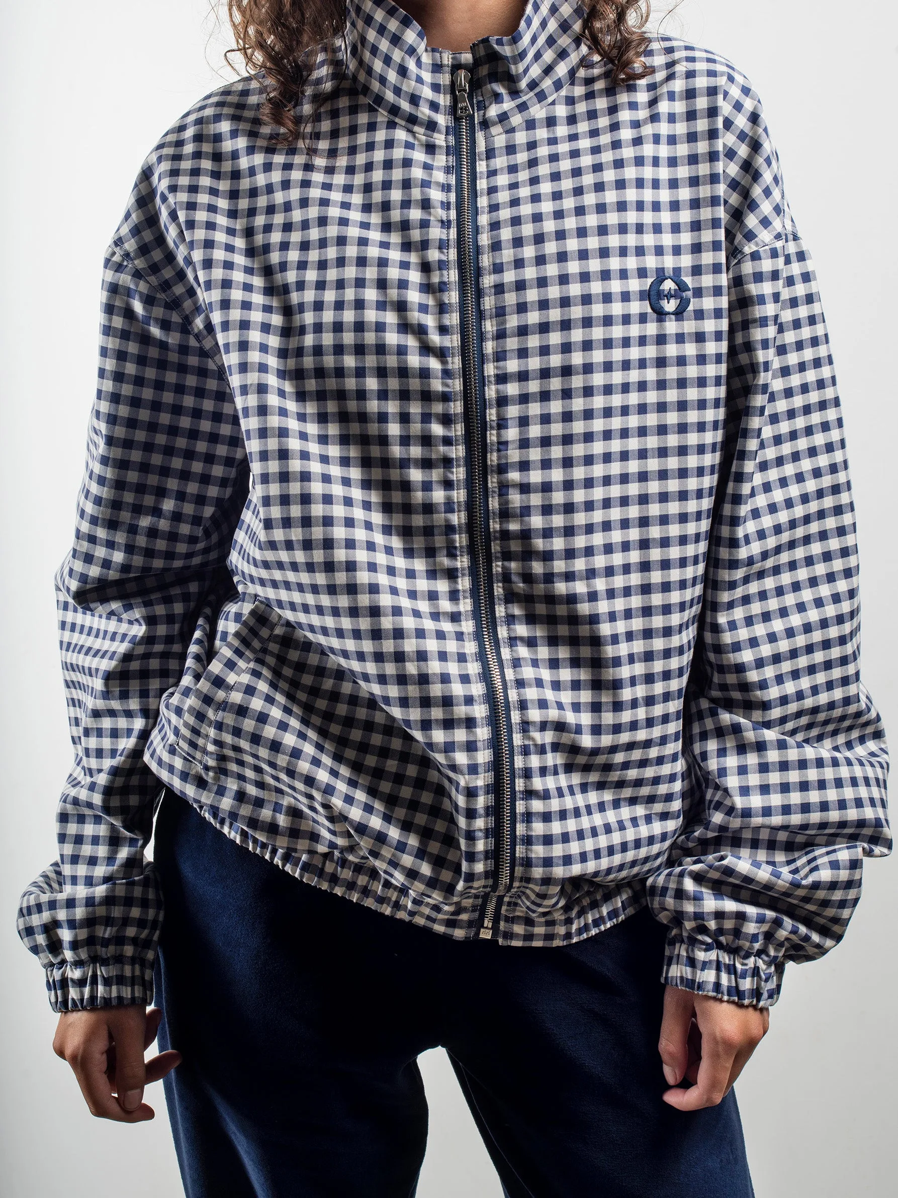 Checkered Flanello Track Jacket