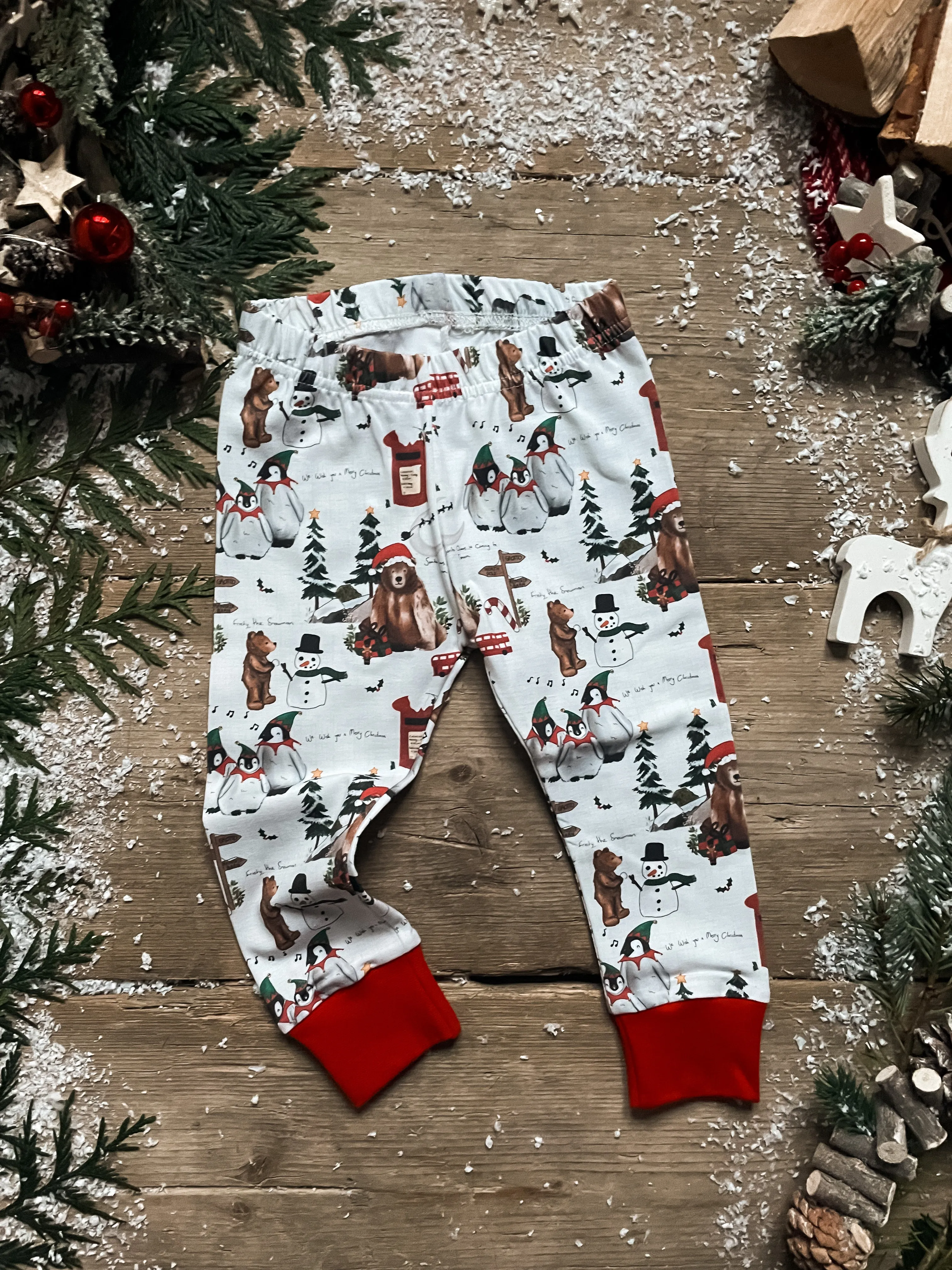 Christmas Penguin Leggings