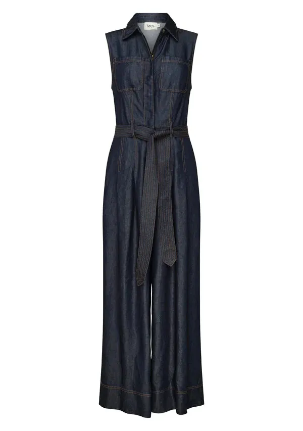 Cleo Denim Jumpsuit - MOS the Label