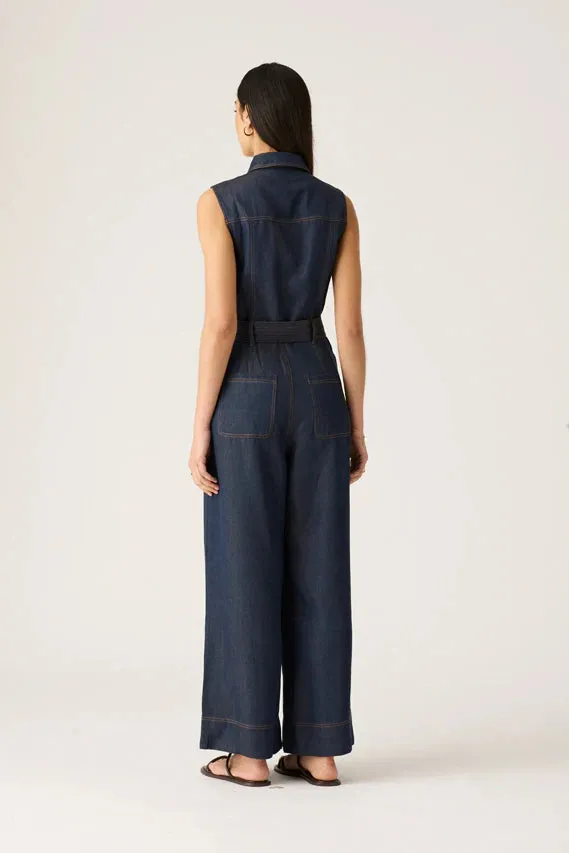 Cleo Denim Jumpsuit - MOS the Label