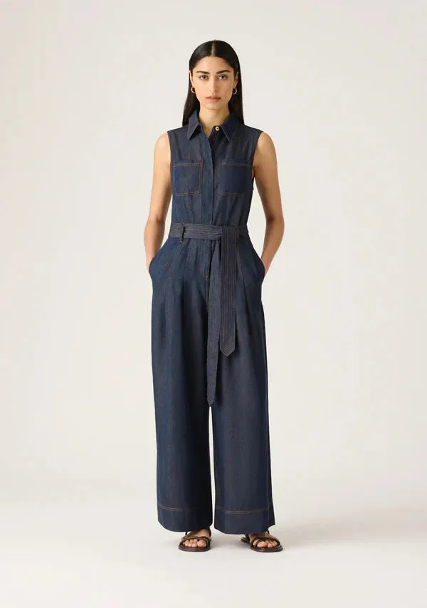 Cleo Denim Jumpsuit - MOS the Label