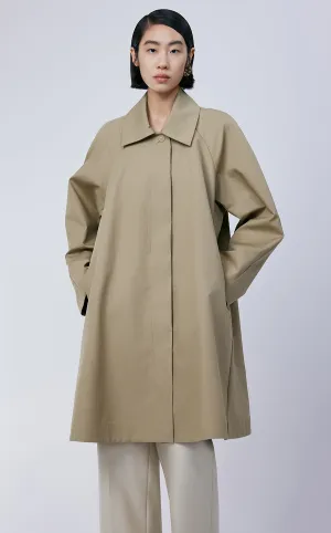 Coat / JNBY A-line Relaxed-fit Trenched Coat