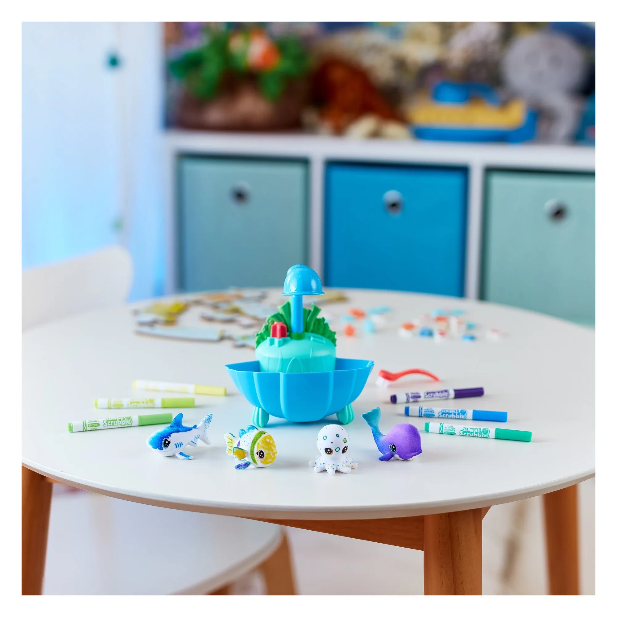 Crayola Scribble Scrubbie Ocean Pets: Lagoon Tub Set