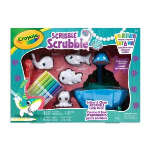 Crayola Scribble Scrubbie Ocean Pets: Lagoon Tub Set