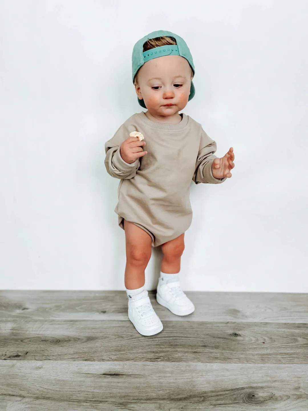 CREWNECK ONEPIECE - SAND