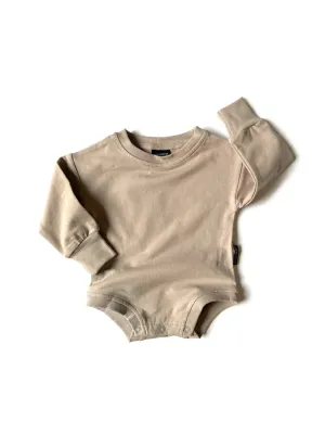 CREWNECK ONEPIECE - SAND