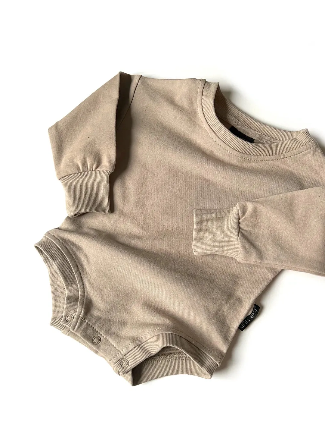 CREWNECK ONEPIECE - SAND