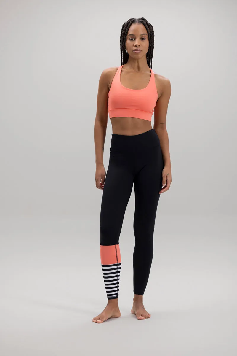 Criss-Cross Bra Peach