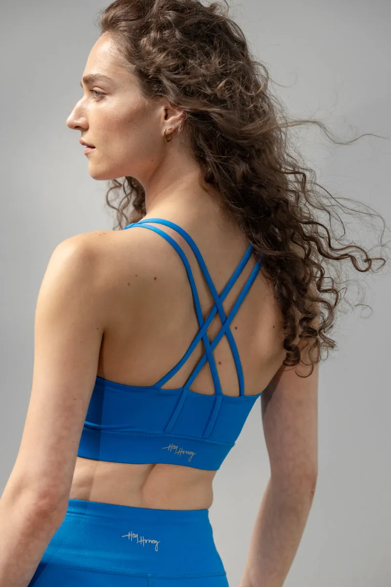 Criss-Cross Bra Unicolor