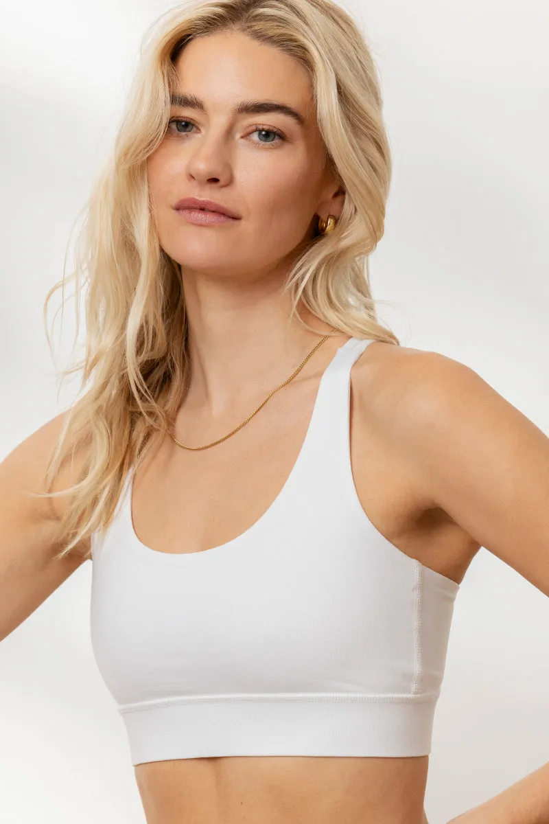 Criss-Cross Bra Unicolor