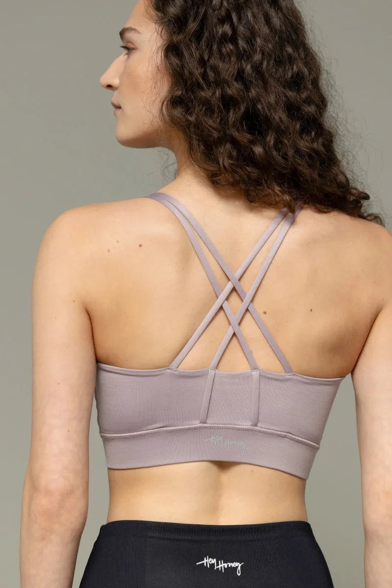 Criss-Cross Bra Unicolor
