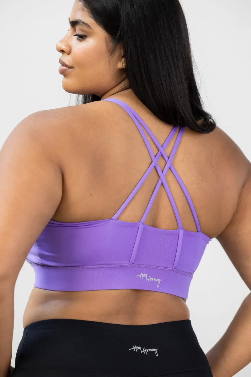 Criss-Cross Bra Unicolor