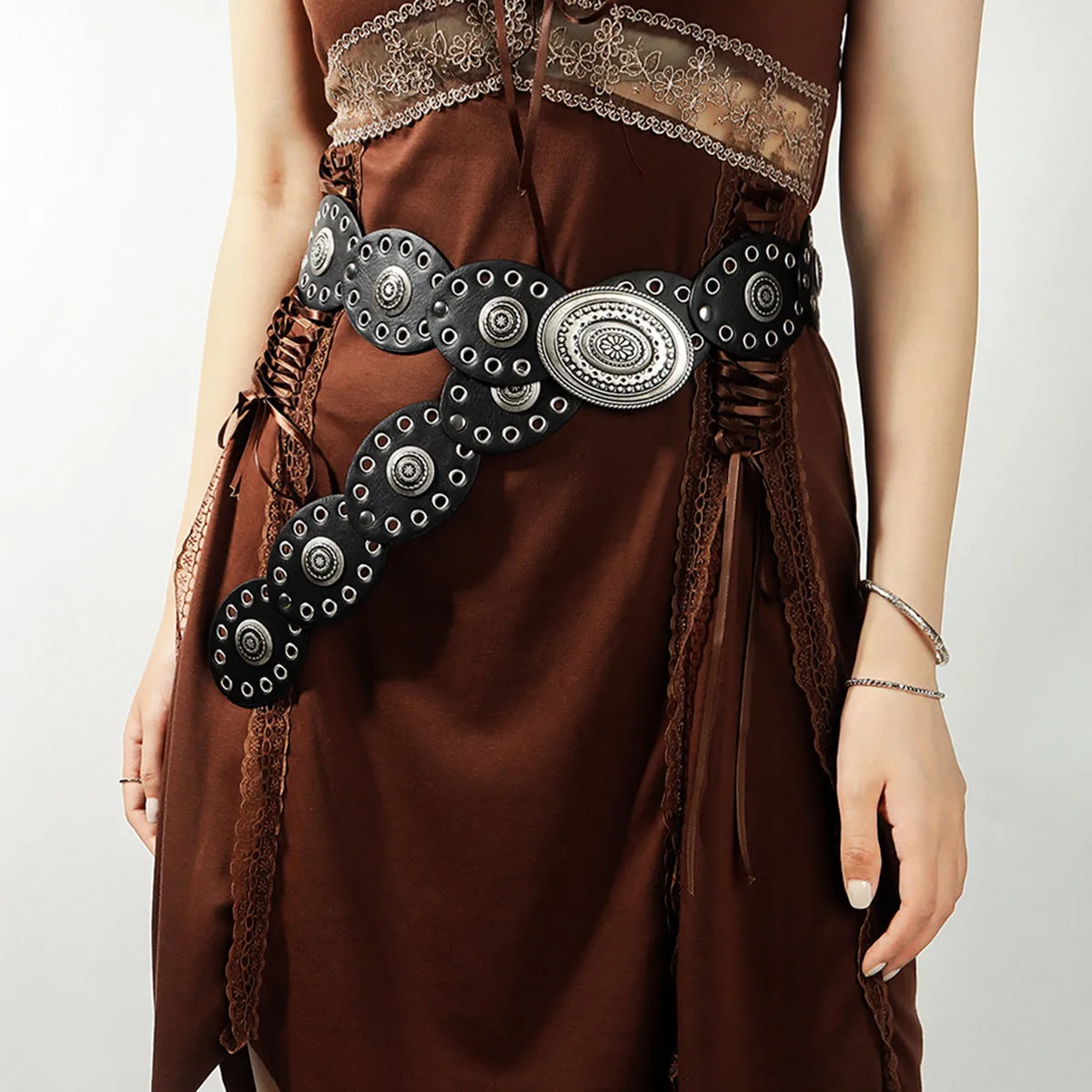 Desert Bloom Concho Belt