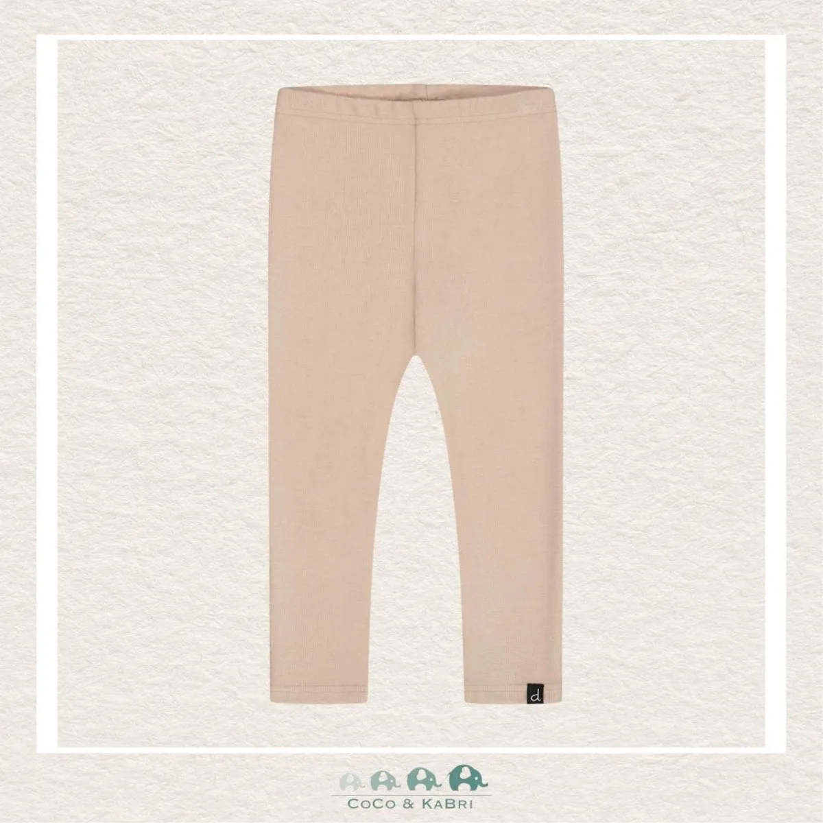 Deux Par Deux: Girls' Ribbed Leggings