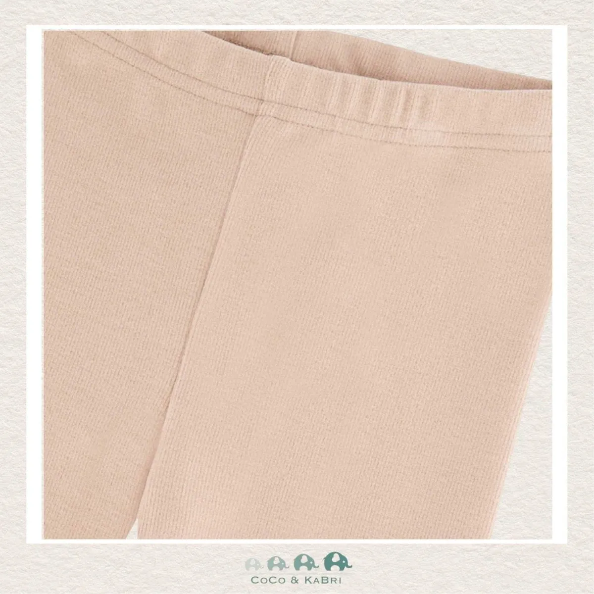 Deux Par Deux: Girls' Ribbed Leggings