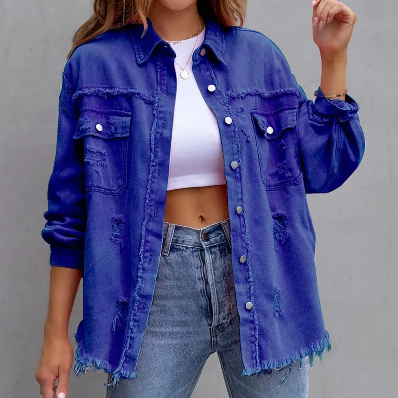 Distressed Rebel Overshirt
