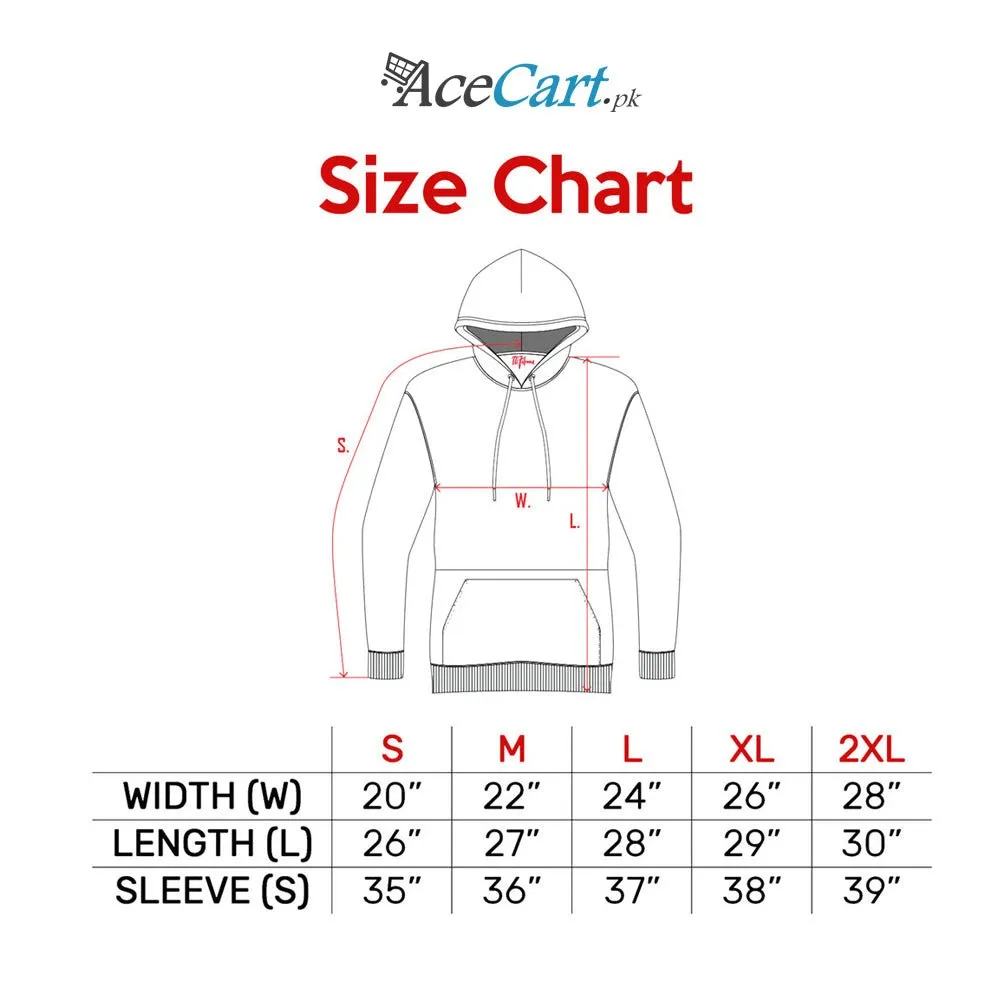 Don’t Quit Printed Winter Fleece Hoodie for Men