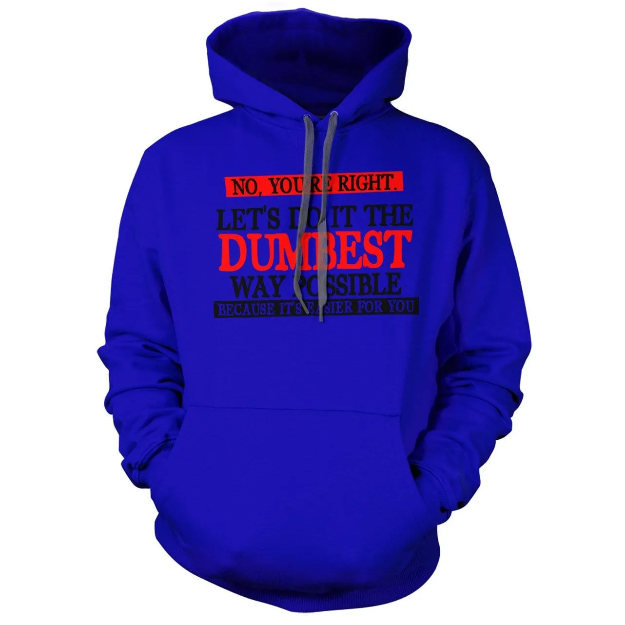 Dumbest Way Possible Hoodie