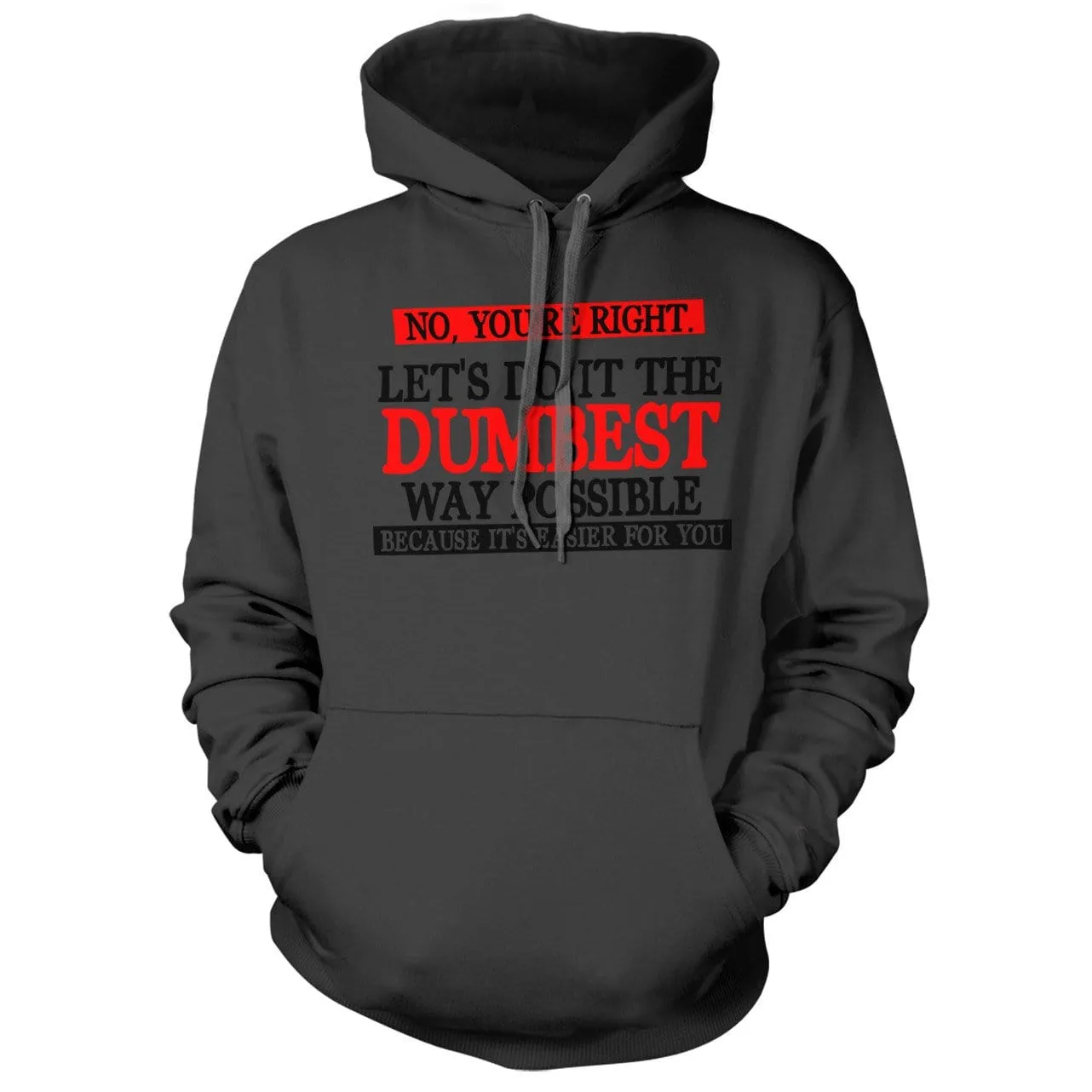 Dumbest Way Possible Hoodie