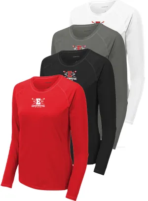 Edgewater Crew Ladies Long Sleeve UV   Moisture Protect Rashguard Tee