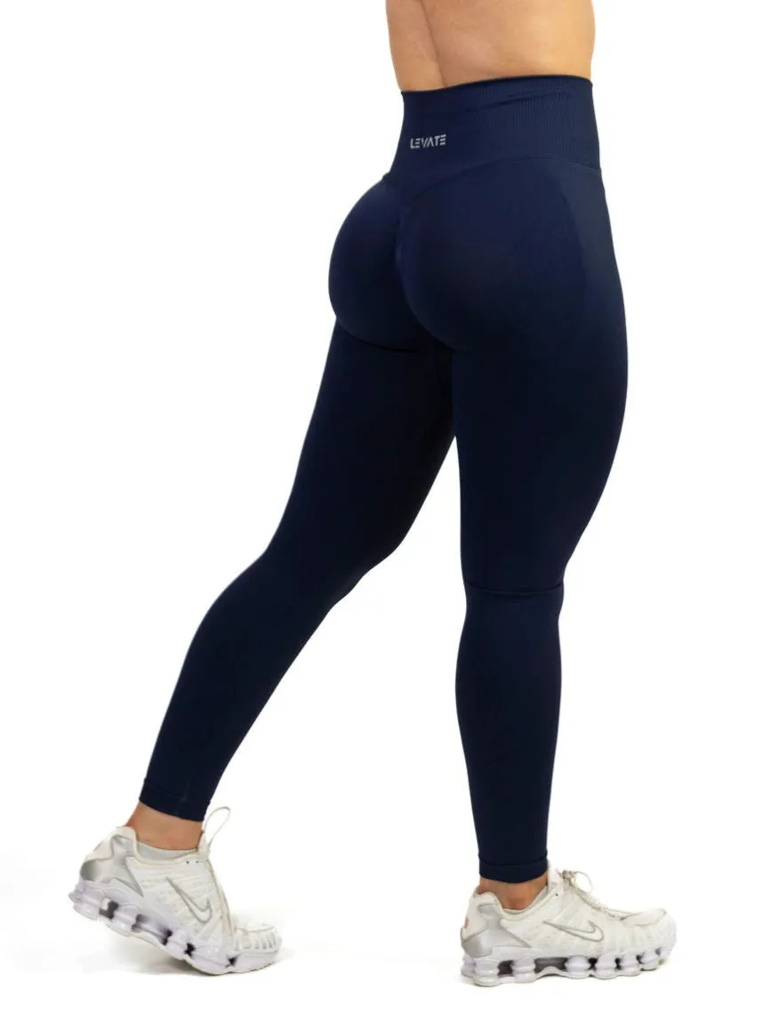ELEVATED V2 LEGGINGS - NAVY