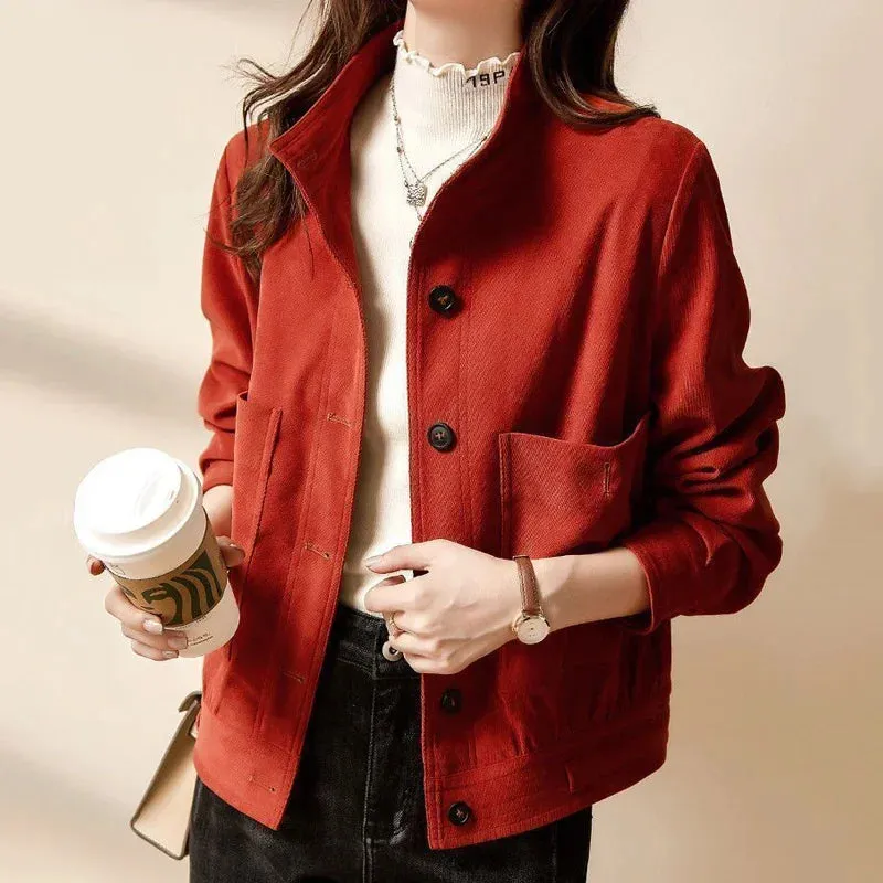 Ellery Velvet Button-Up Jacket
