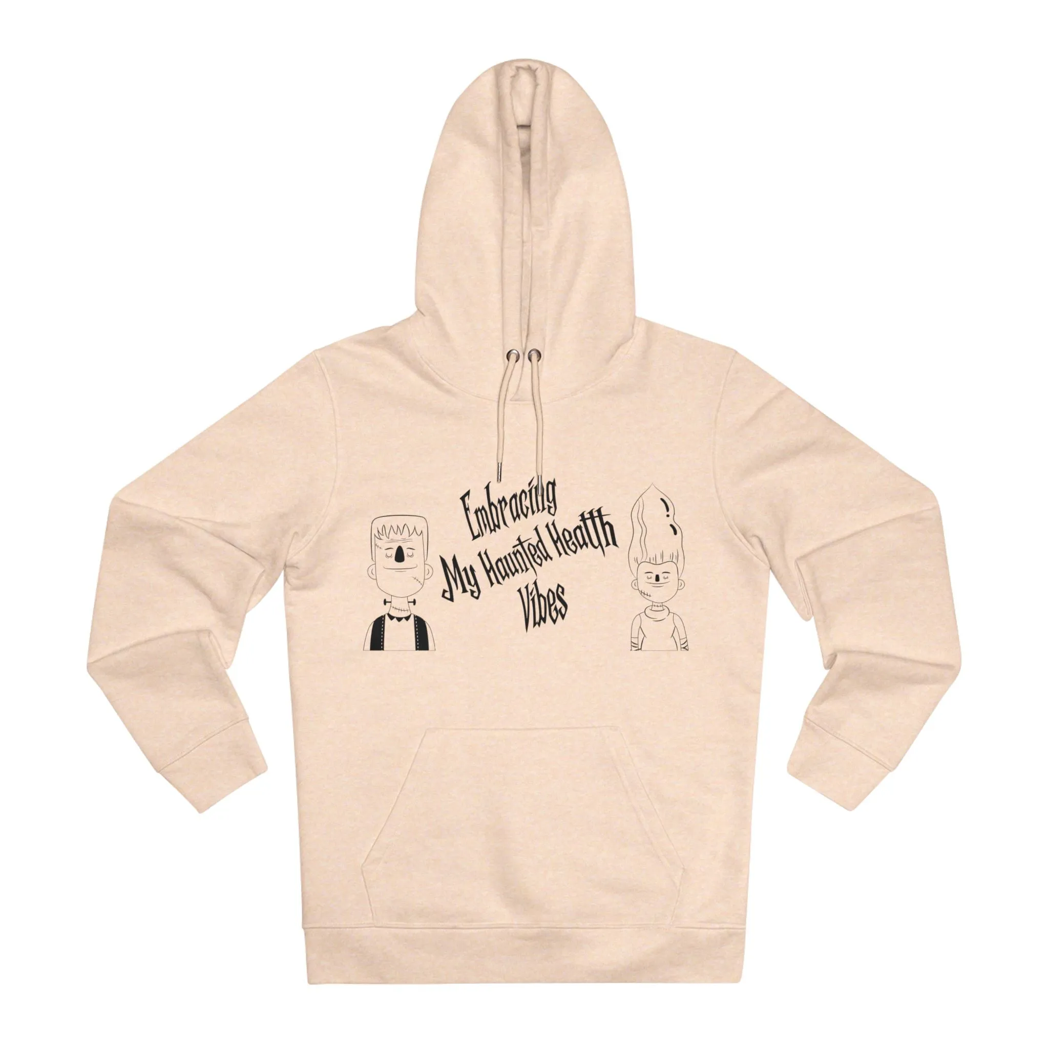 Embracing My Haunted Health Vibes in Pastel Aesthetic | Unisex Heavy Blend Organic Hoodie Sweatshirt