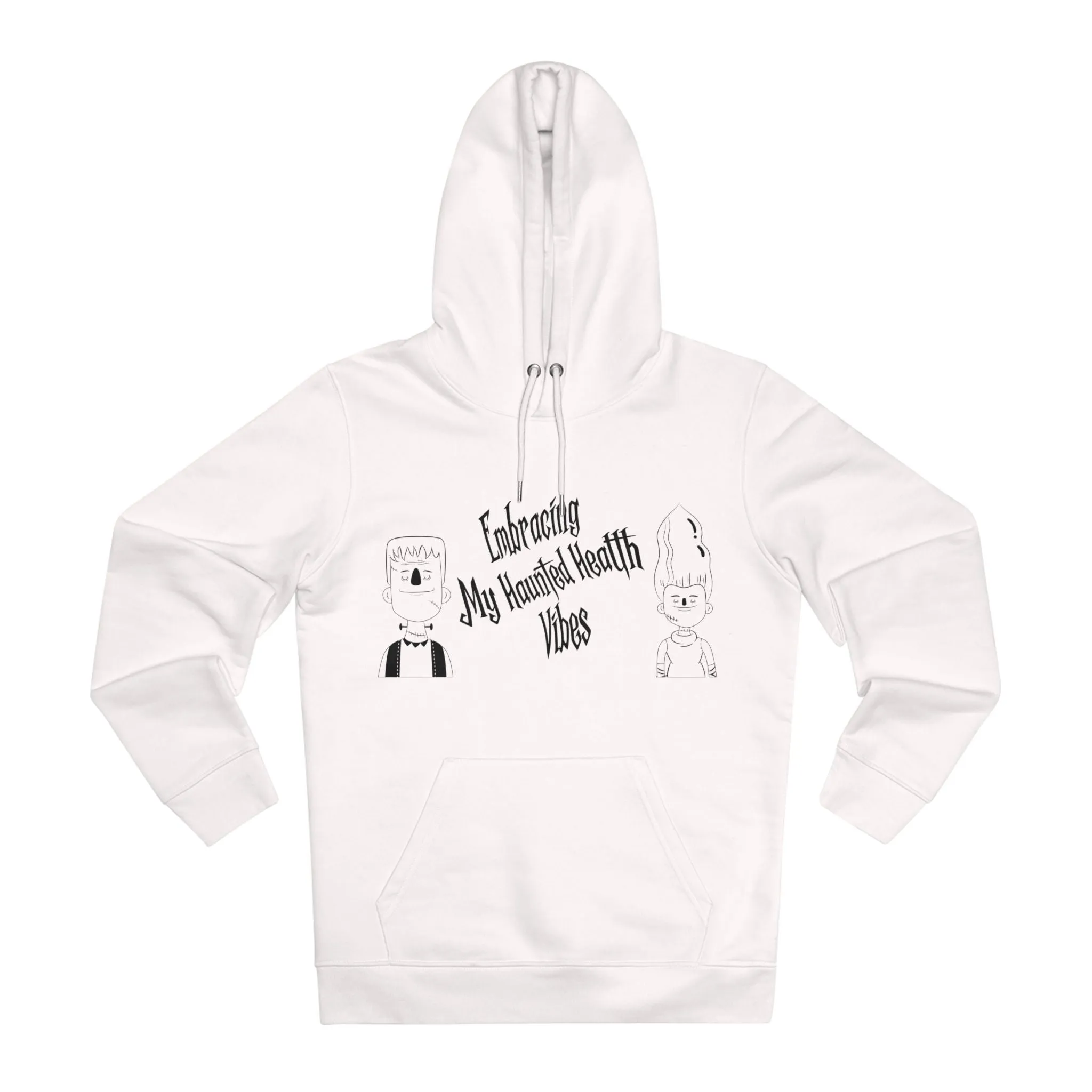 Embracing My Haunted Health Vibes in Pastel Aesthetic | Unisex Heavy Blend Organic Hoodie Sweatshirt
