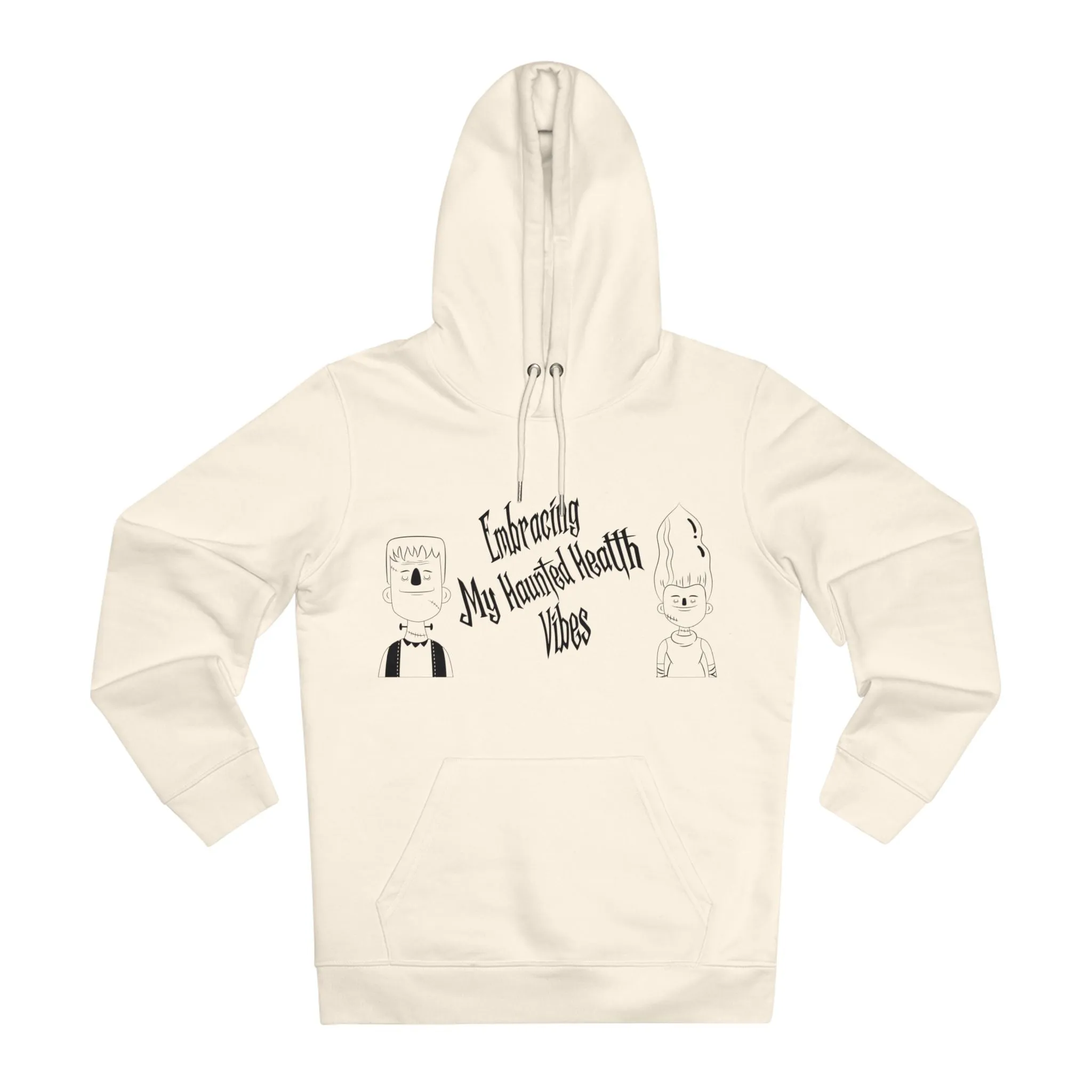 Embracing My Haunted Health Vibes in Pastel Aesthetic | Unisex Heavy Blend Organic Hoodie Sweatshirt