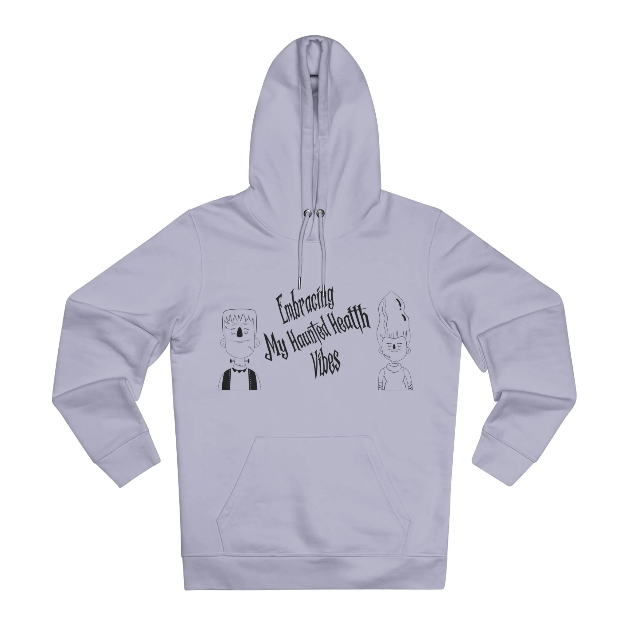 Embracing My Haunted Health Vibes in Pastel Aesthetic | Unisex Heavy Blend Organic Hoodie Sweatshirt