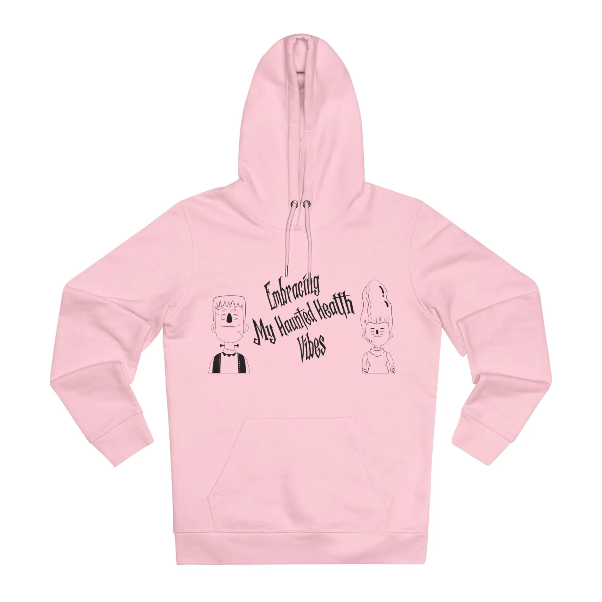 Embracing My Haunted Health Vibes in Pastel Aesthetic | Unisex Heavy Blend Organic Hoodie Sweatshirt