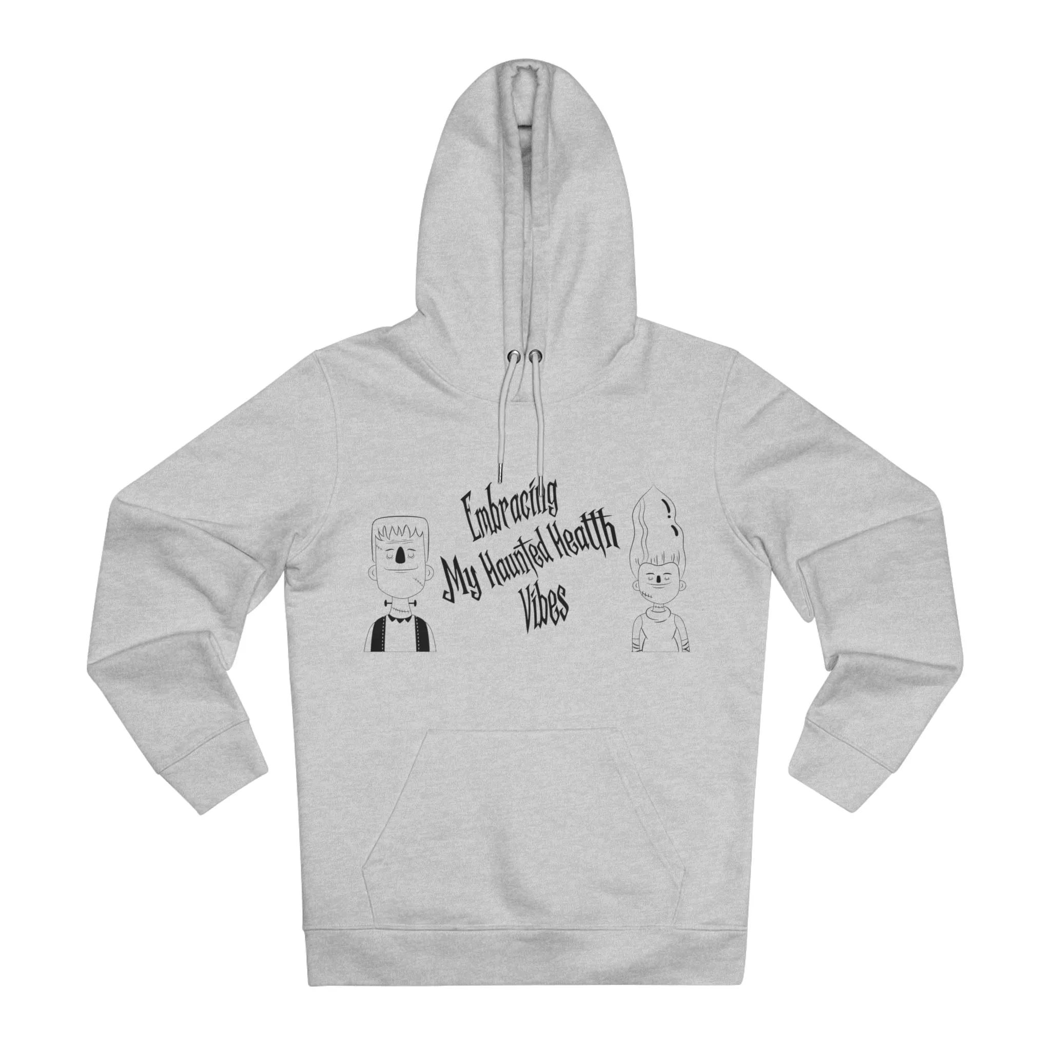 Embracing My Haunted Health Vibes in Pastel Aesthetic | Unisex Heavy Blend Organic Hoodie Sweatshirt