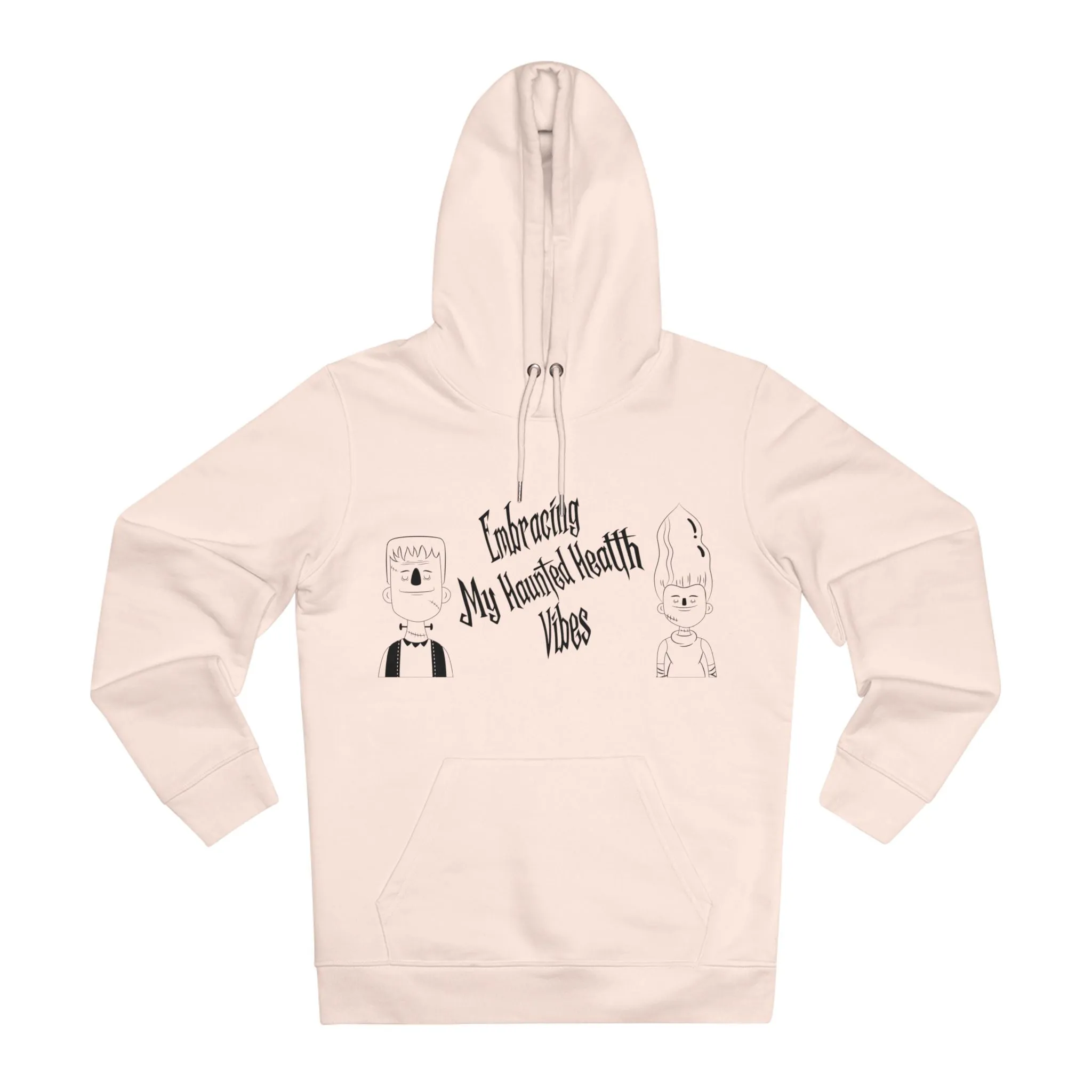 Embracing My Haunted Health Vibes in Pastel Aesthetic | Unisex Heavy Blend Organic Hoodie Sweatshirt