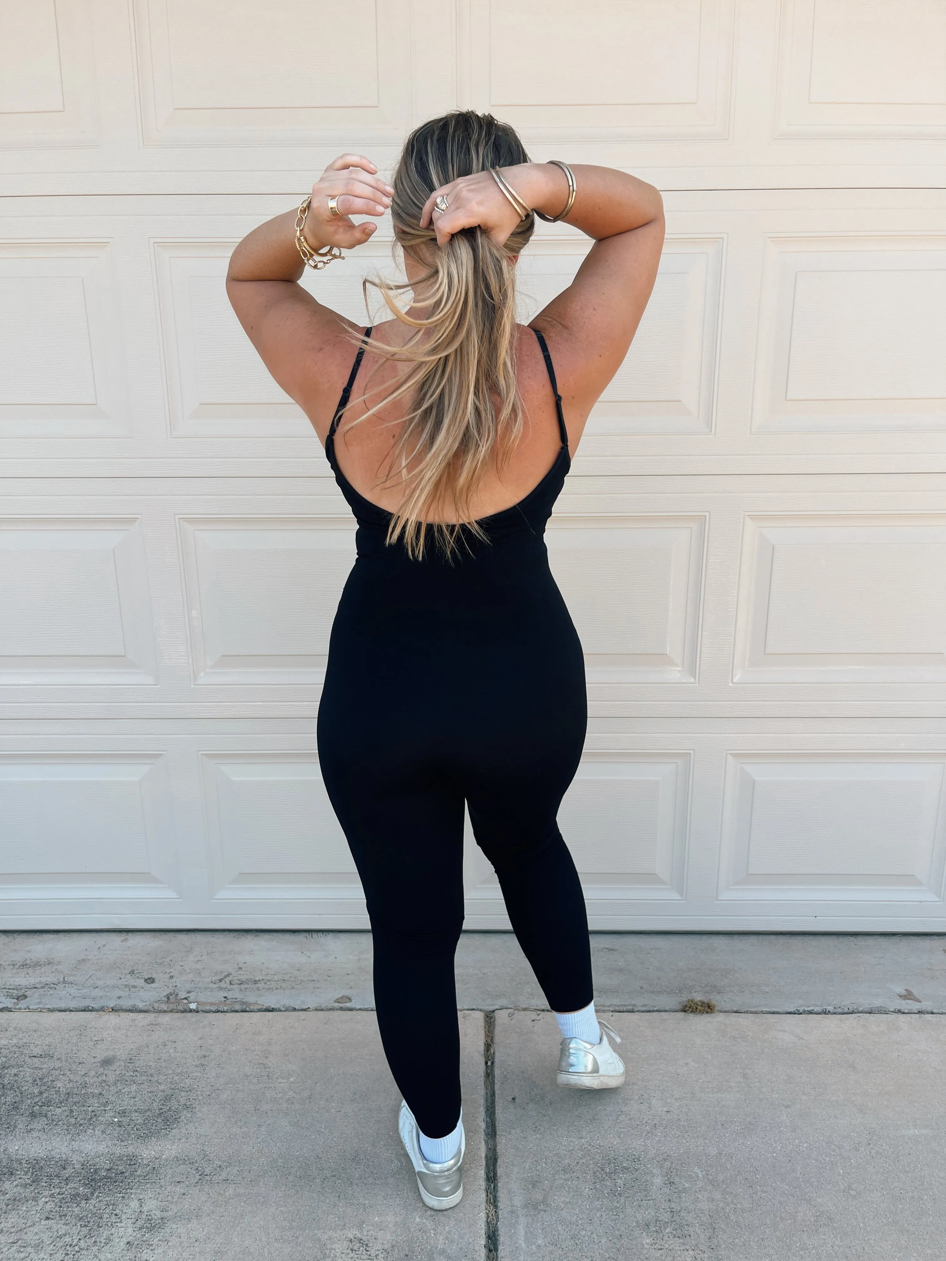 Everyday Seamless Jumpsuit - Black
