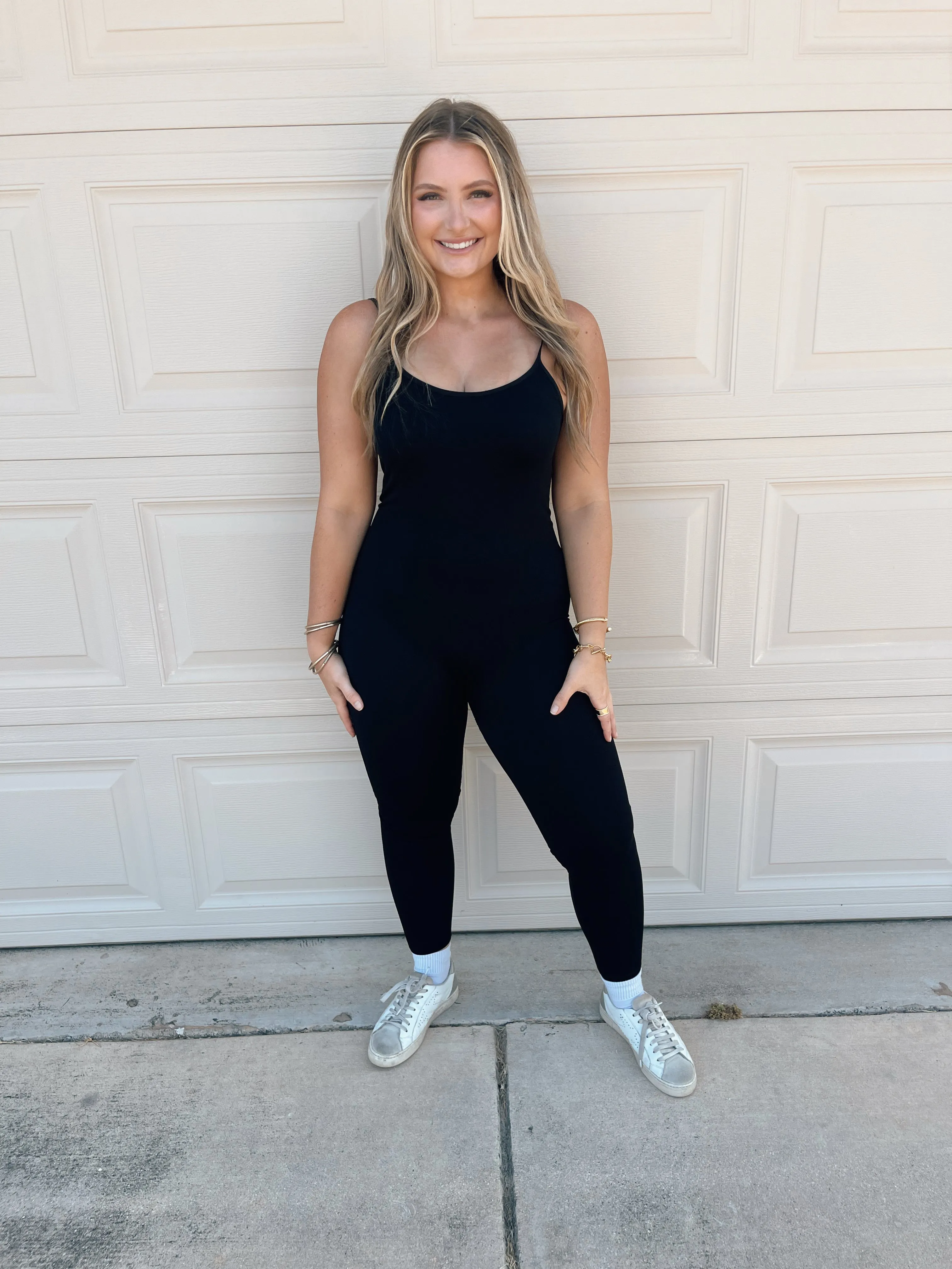 Everyday Seamless Jumpsuit - Black
