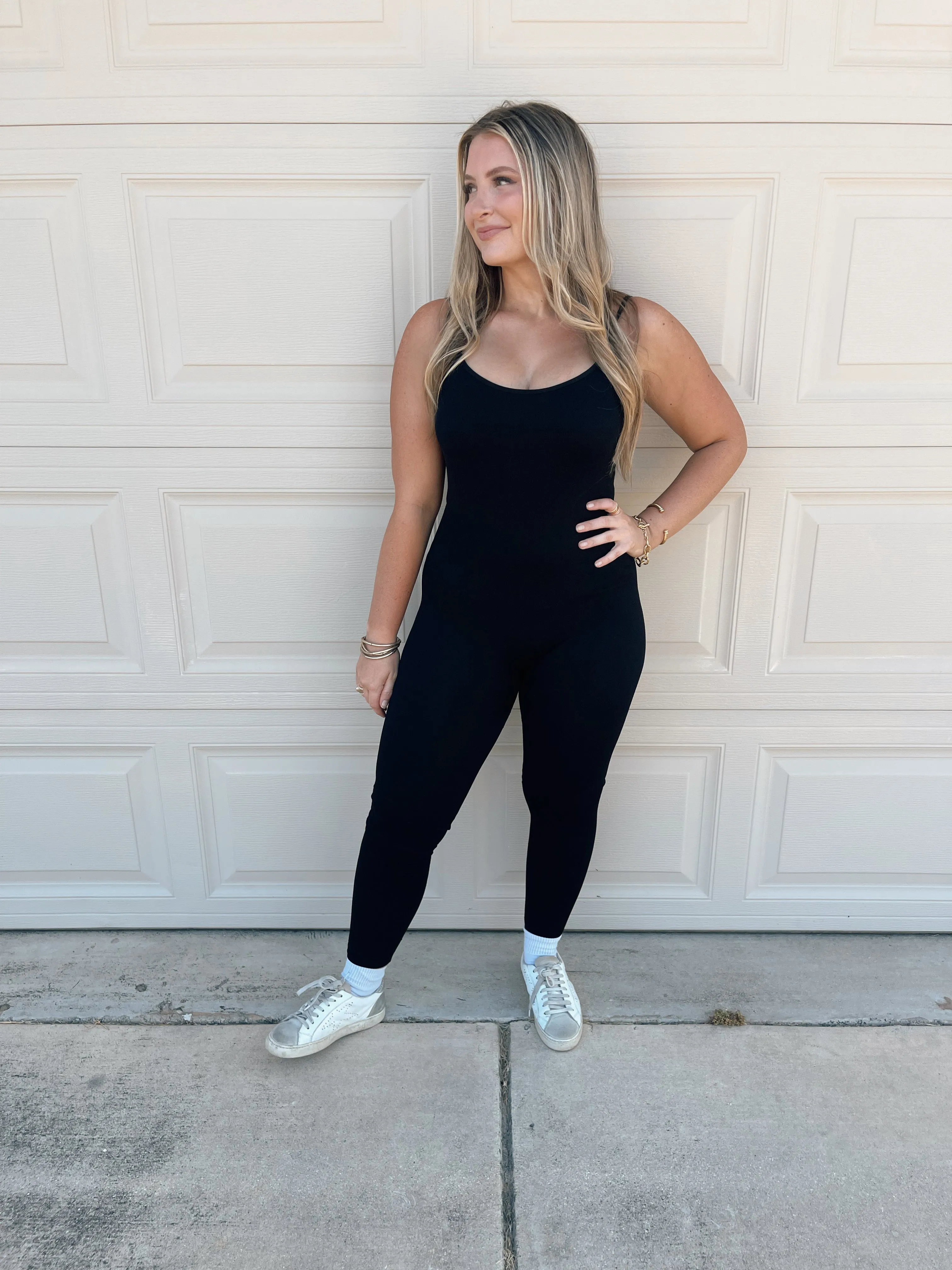 Everyday Seamless Jumpsuit - Black