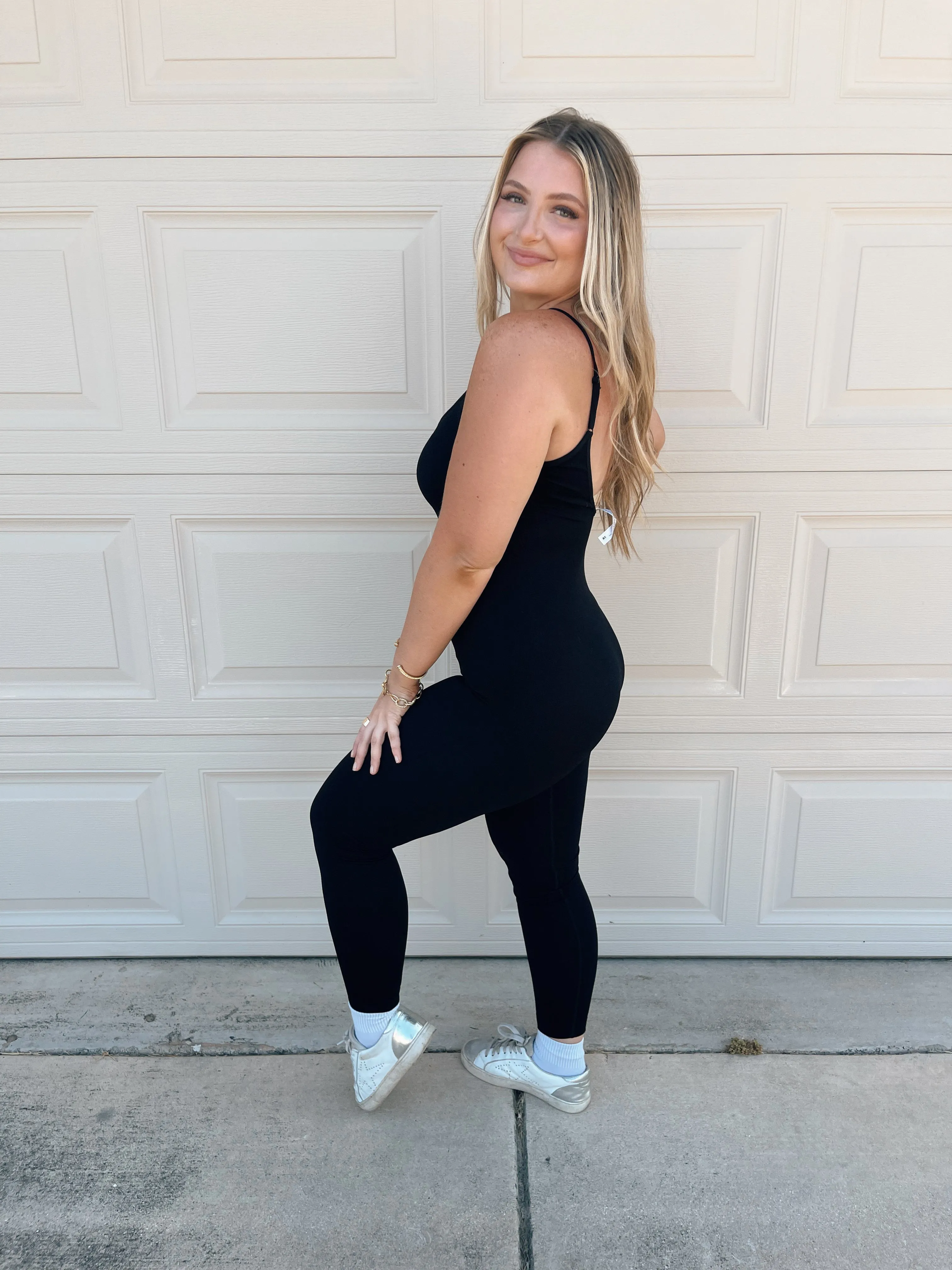 Everyday Seamless Jumpsuit - Black