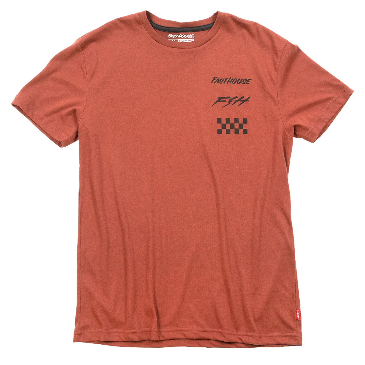 Evoke SS Tech Tee - Rust