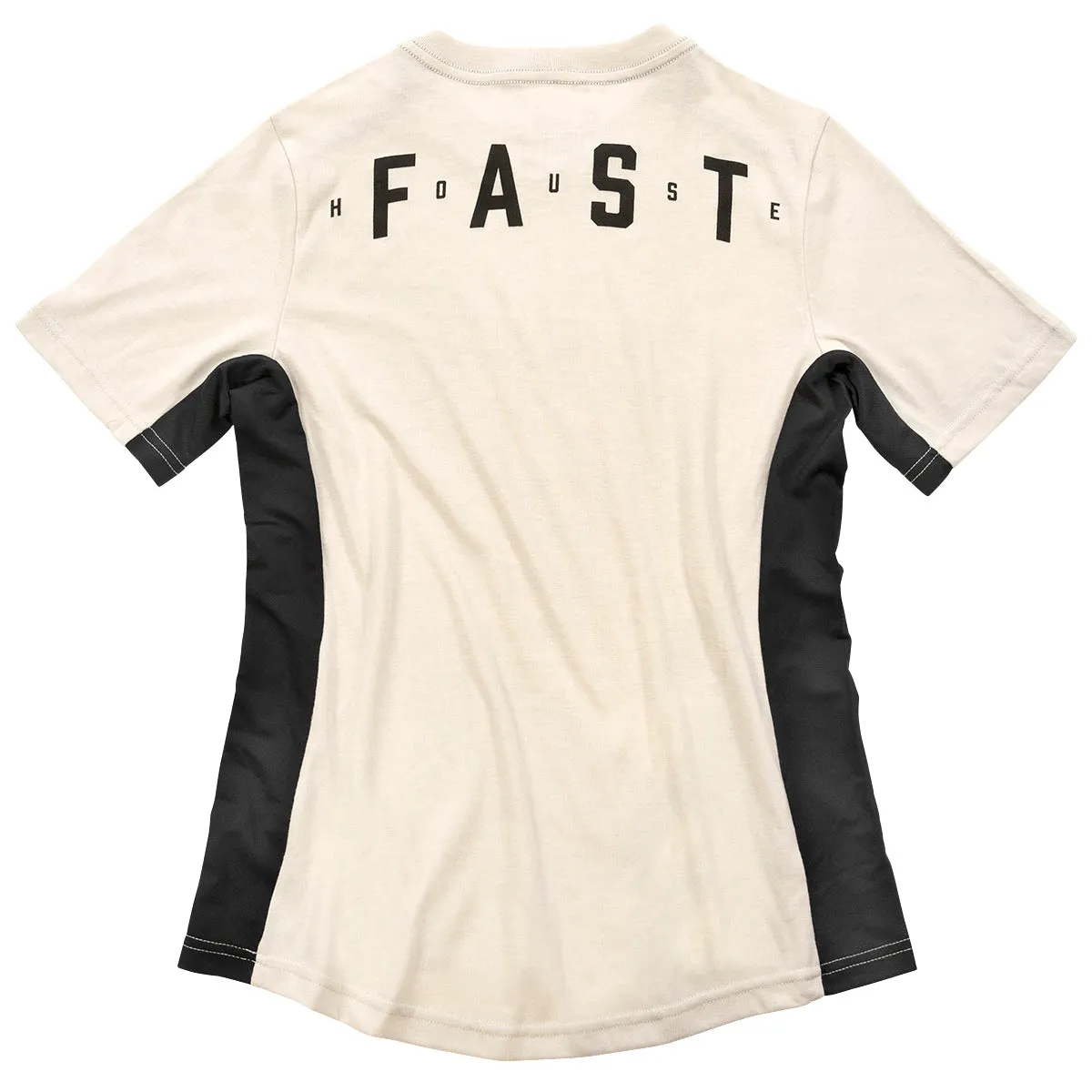 Evoke SS Women's Tech Tee - Cream