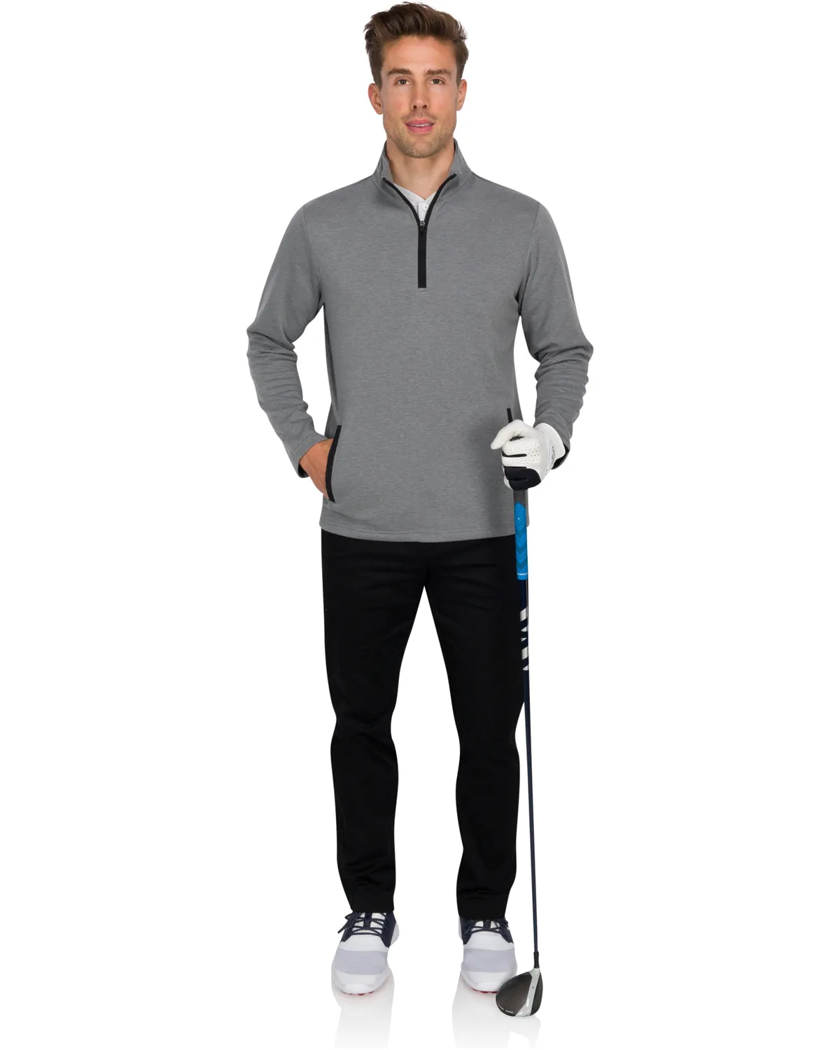 Extreme Deals - Half Zip Golf Pullover with Pockets