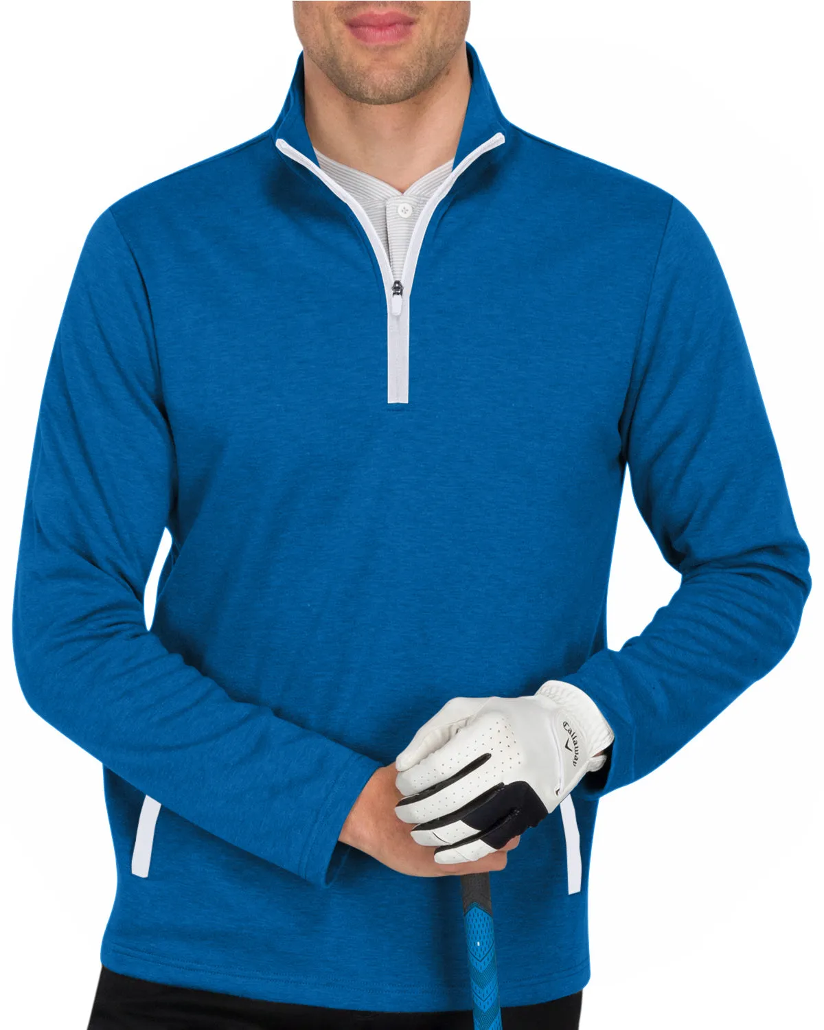 Extreme Deals - Half Zip Golf Pullover with Pockets