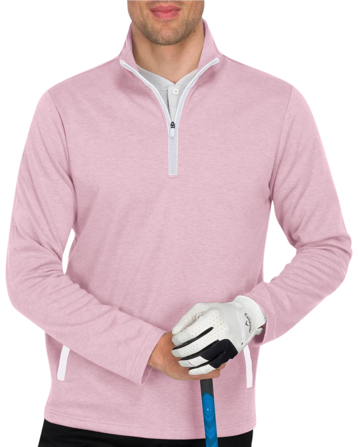 Extreme Deals - Half Zip Golf Pullover with Pockets