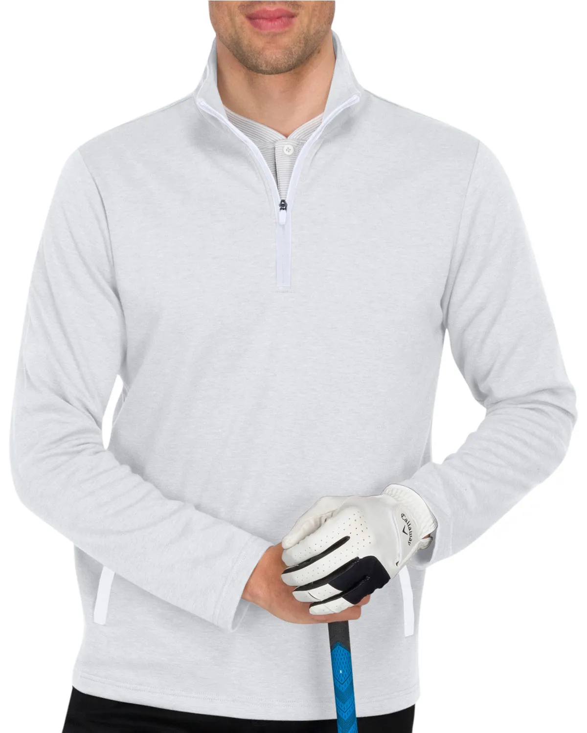 Extreme Deals - Half Zip Golf Pullover with Pockets