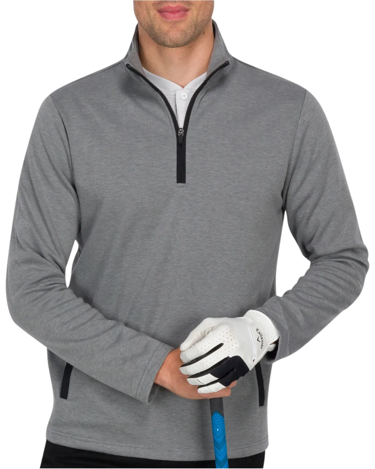 Extreme Deals - Half Zip Golf Pullover with Pockets