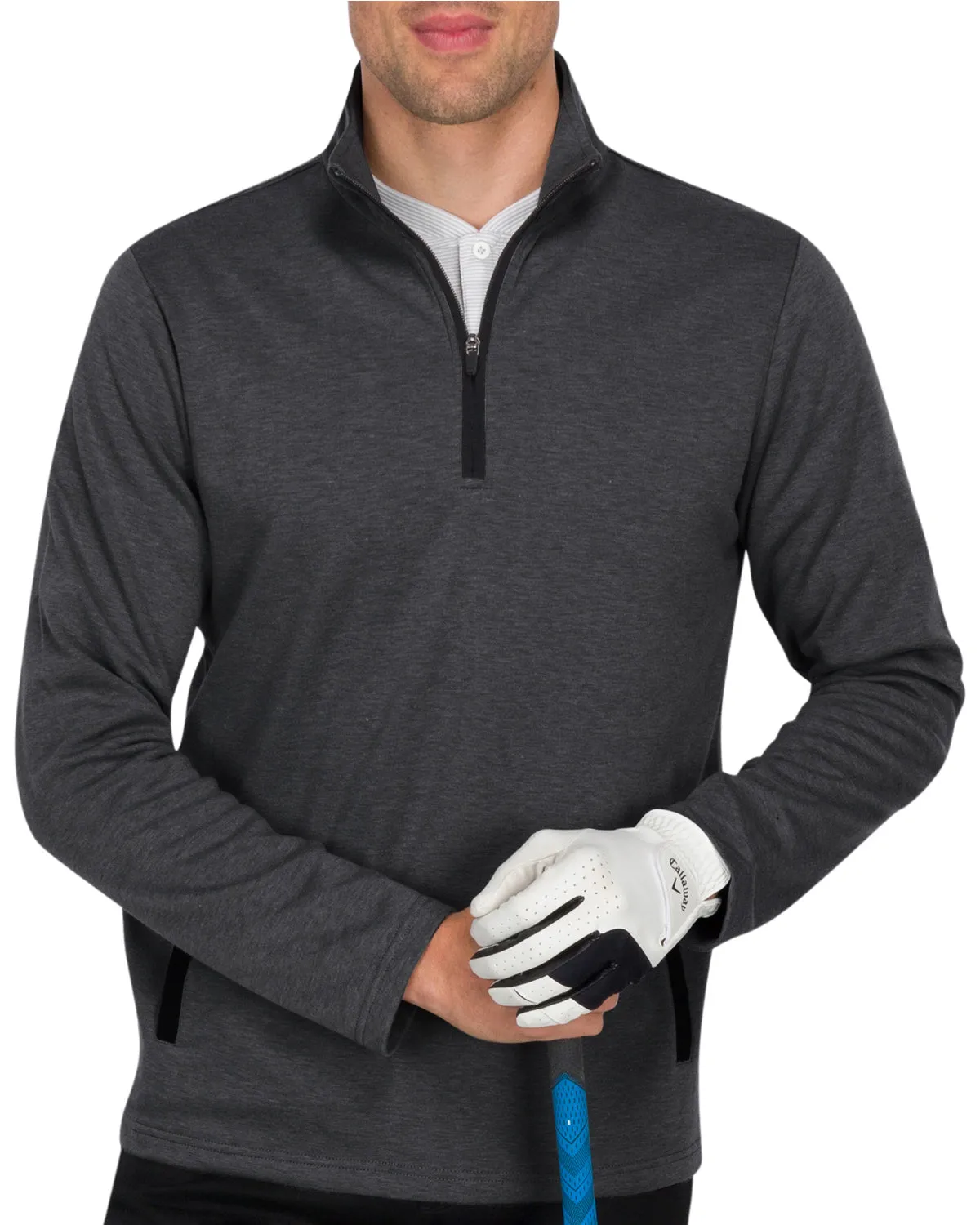 Extreme Deals - Half Zip Golf Pullover with Pockets