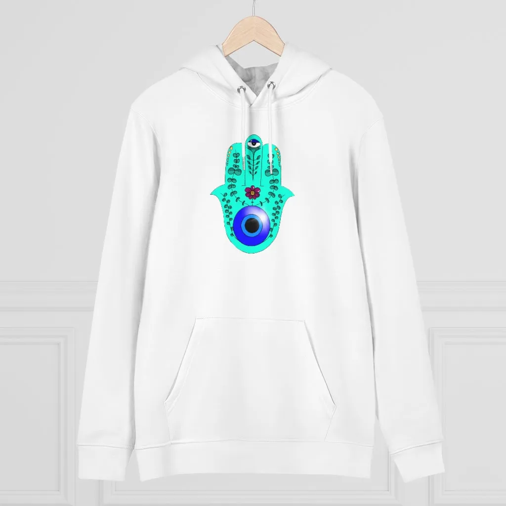 Fatimas hand 85% organic cotton unisex cruiser hoodie